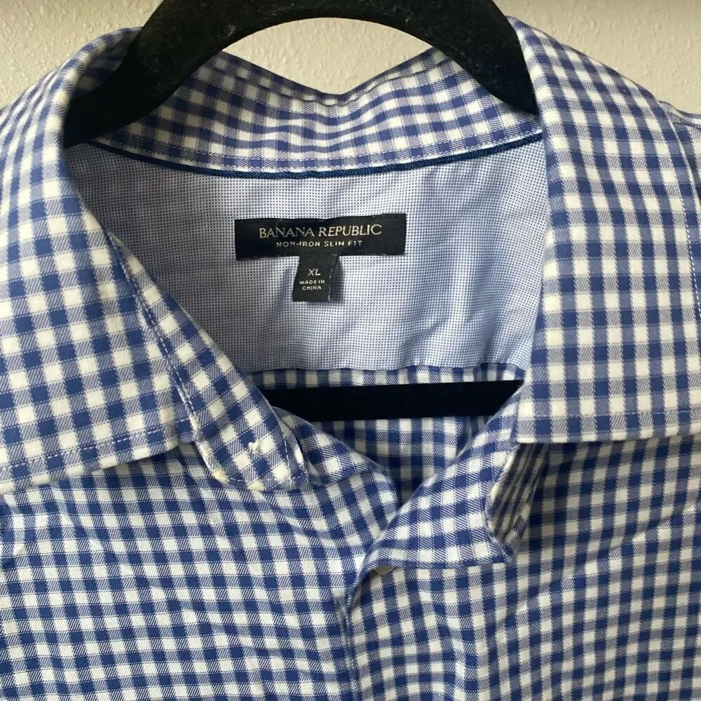 MENS BANANA REPUBLIC SHIRT SZ XL